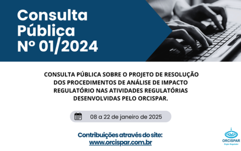 Consultas n° 01/2025 - Análise de Impacto Regulatório